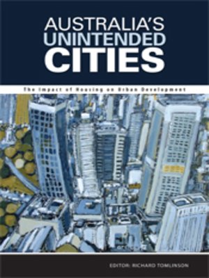 cover image of Australia's Unintended Cities